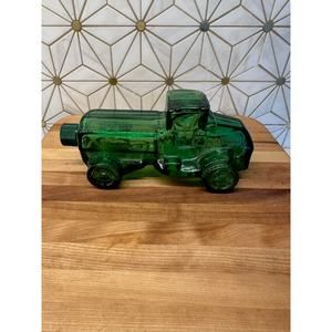 Vintage Avon Big Mack Windjammer Aftershave‎ Truck Decanter | Green Glass